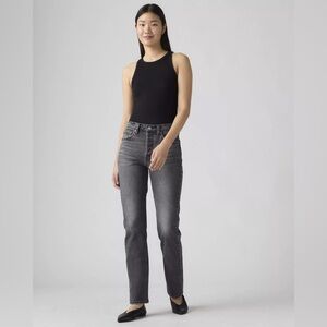 Levi’s 501 Original Fit Women's Jeans in Washed Black
